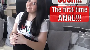 OUCH! The first-ever time ANAL!