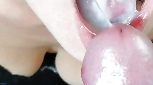 Close-up Ass-fuck and spunk swallowing, I enjoy guzzling after I get the rosy pucker caught