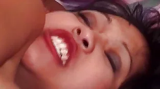 small japanese gets seduced by dark-hued man, his phat meatpipe heads stiff into her arse fuck hole